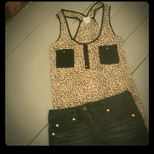Daytrip cheetah print top